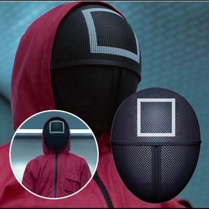 Squid game mask square